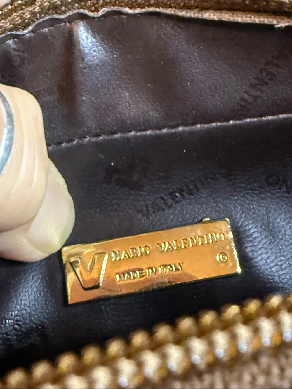 Valentino Brown Shoulder Bag